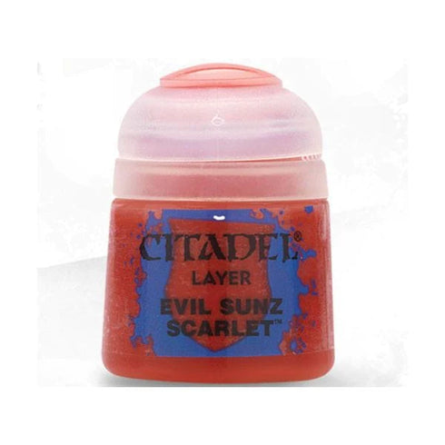 Citadel Colour: Layer Paint - Evil Sunz Scarlet (12ml)